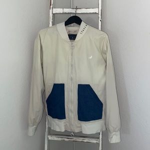 Staple Pigeon Brand - Rare find Varsity - Zipper Sweater